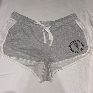 Grey color shorts (used)